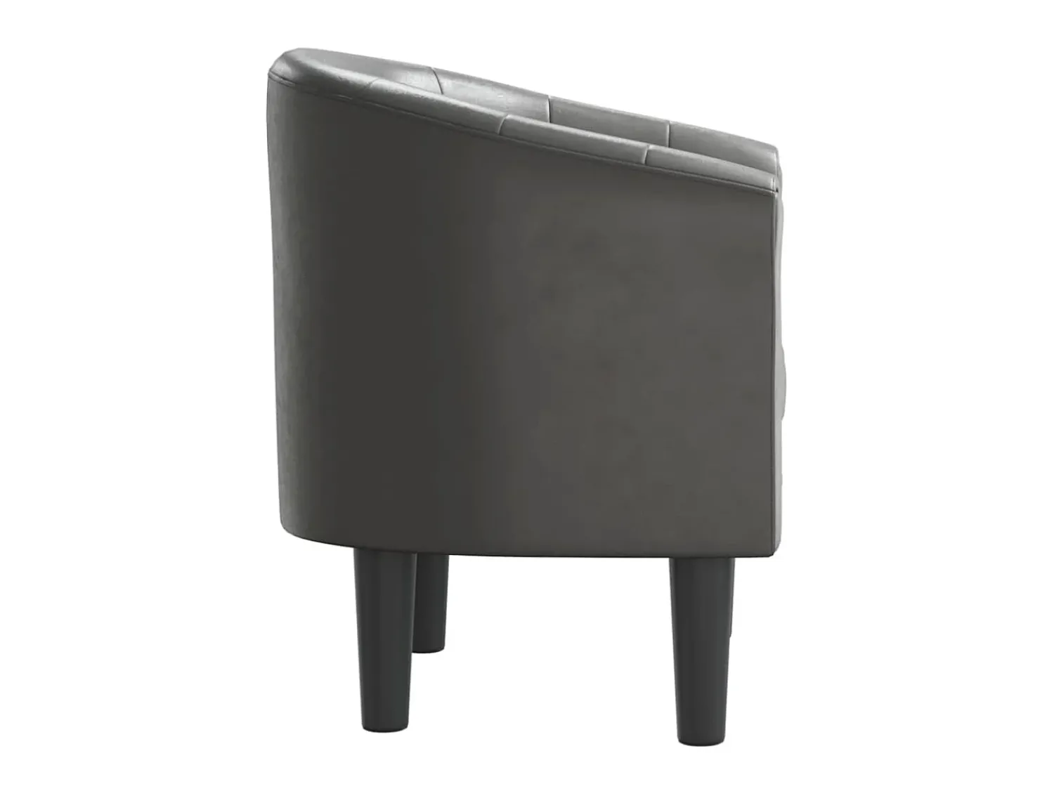 Sale Poltrona couro artificial PT921971 Cinzento