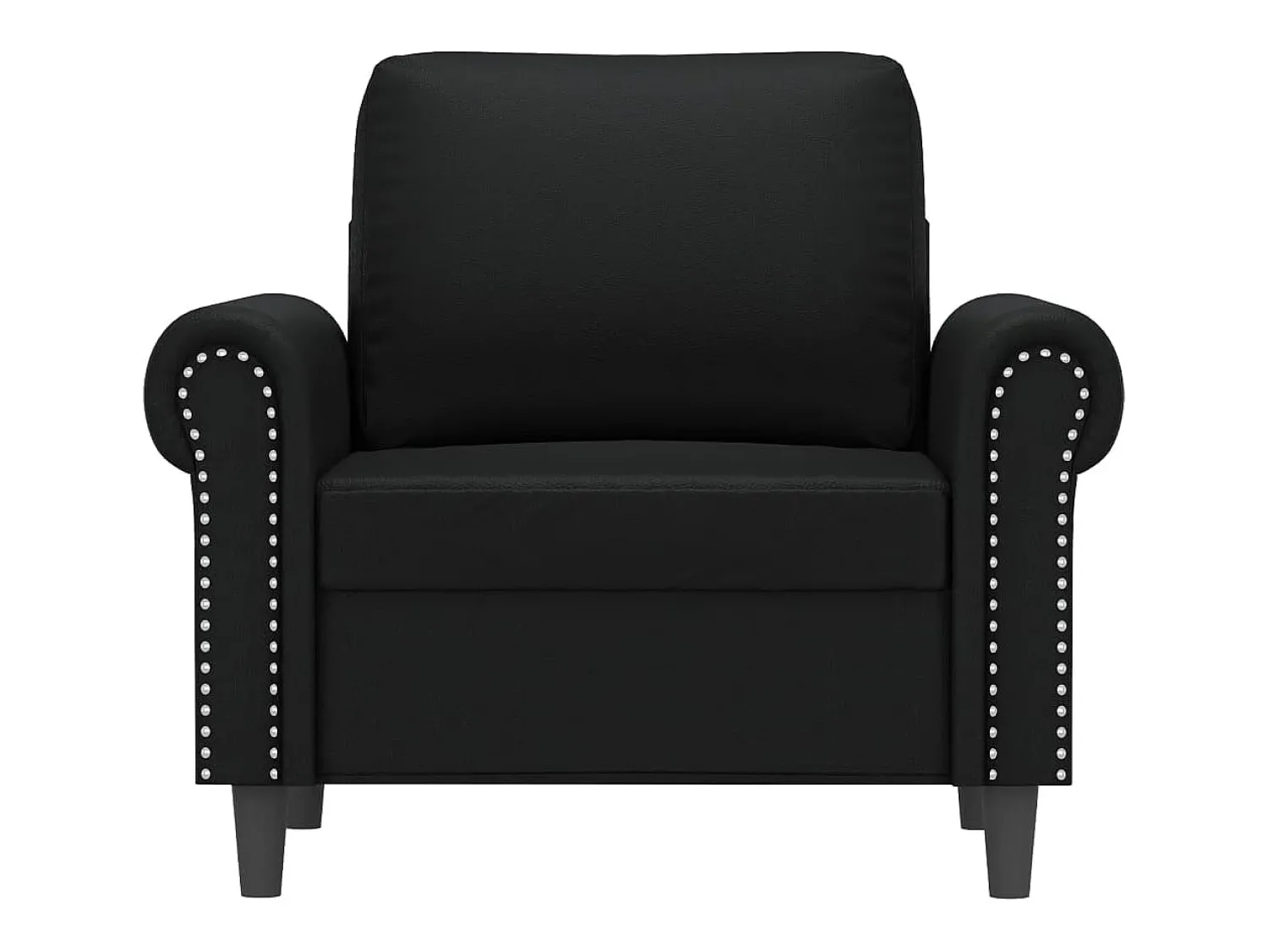 Poltrona couro artificial 60 cm PT996096^ Poltrona
