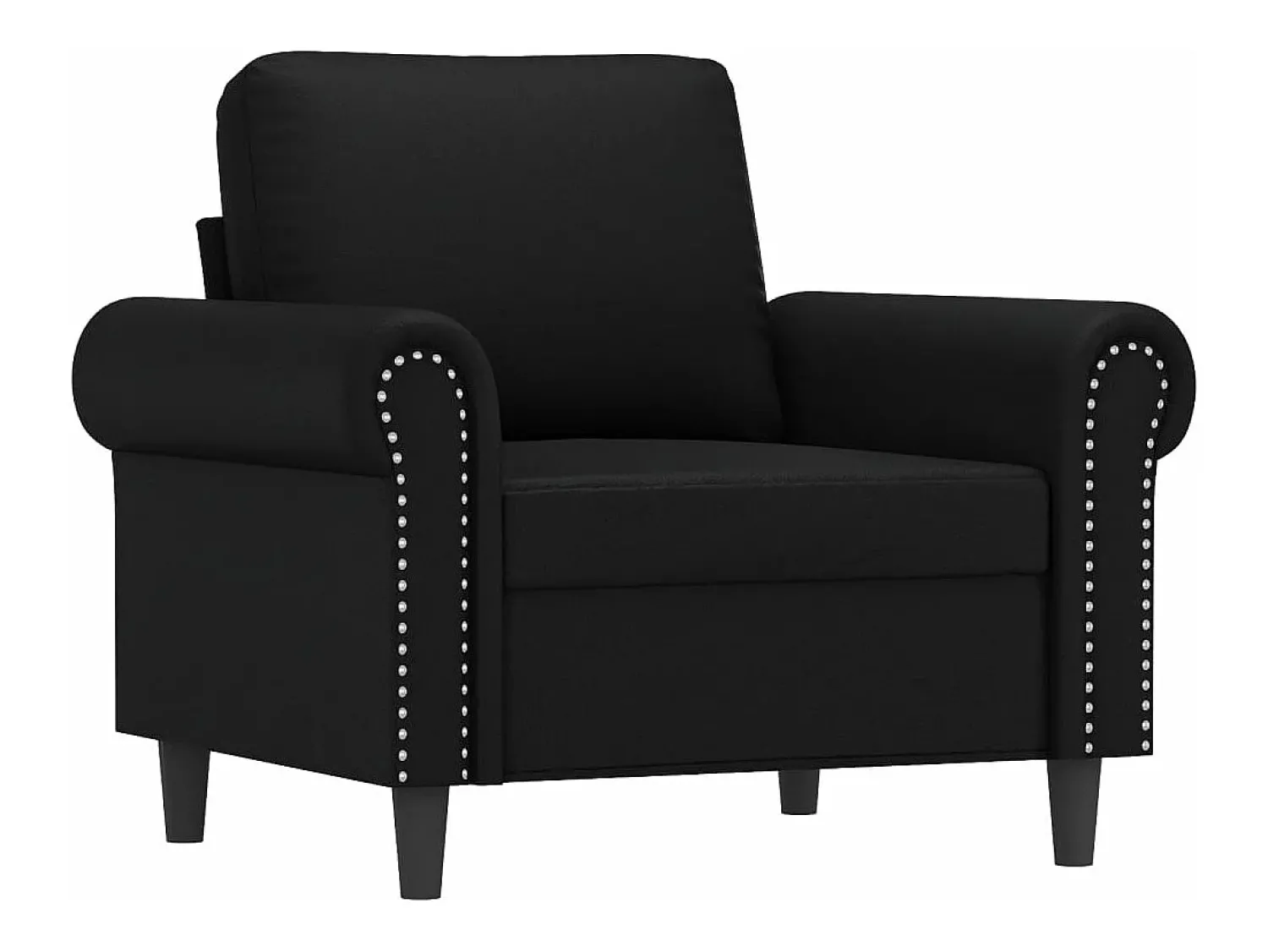 Poltrona couro artificial 60 cm PT996096^ Poltrona