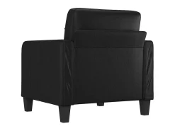 Sale vidaxl Poltrona couro artificial 60 cm Preto
