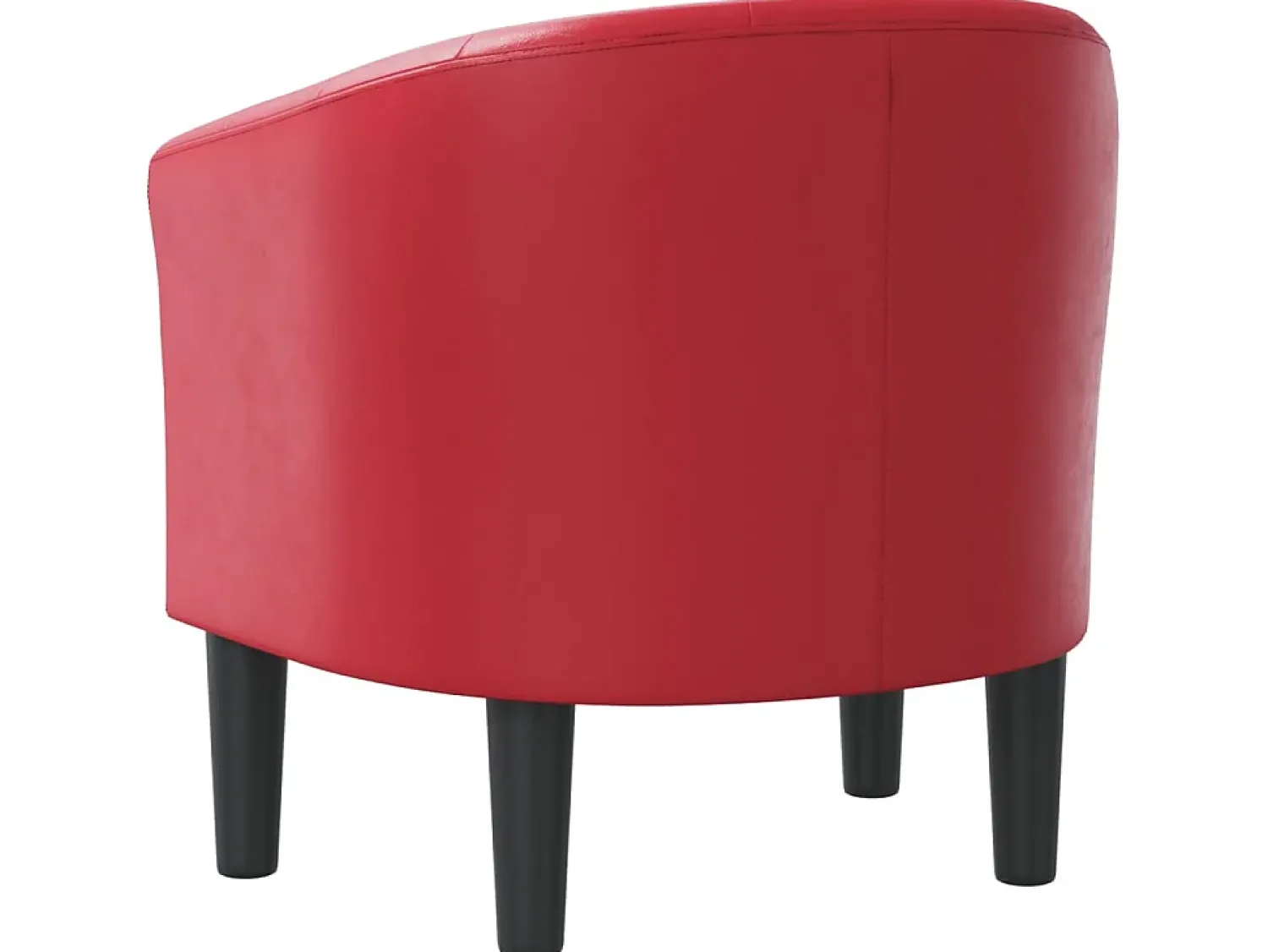 Poltrona| Poltrona couro artificial PT400656 Vermelho