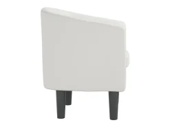 Poltrona* Poltrona couro artificial PT231045 Branco