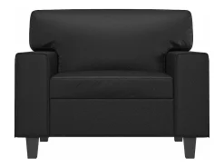 Poltrona couro artificial 60 cm PT170448^ Poltrona