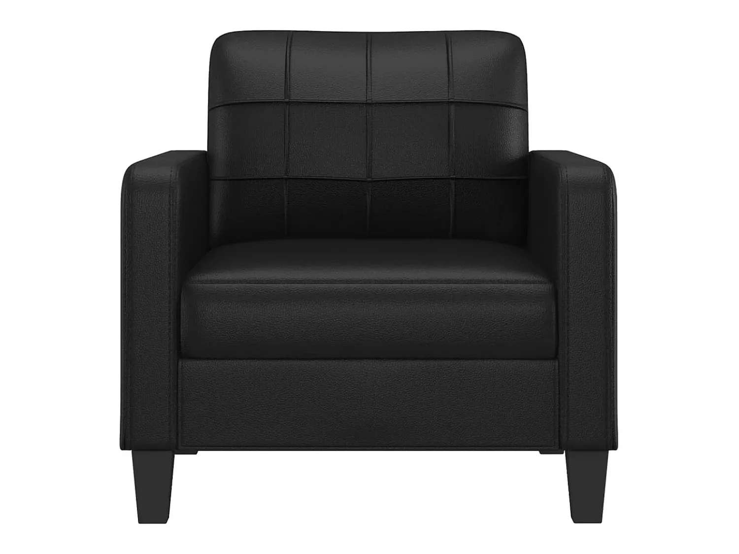 Poltrona couro artificial 60 cm PT794880^ Poltrona