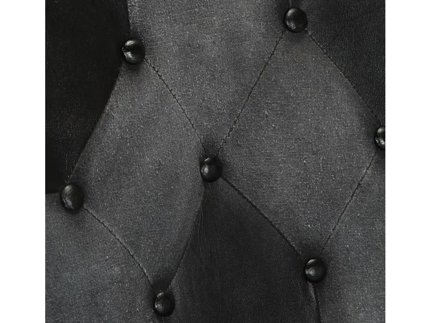 Online vidaxl Poltrona de apoio couro genuíno e cinzento Preto