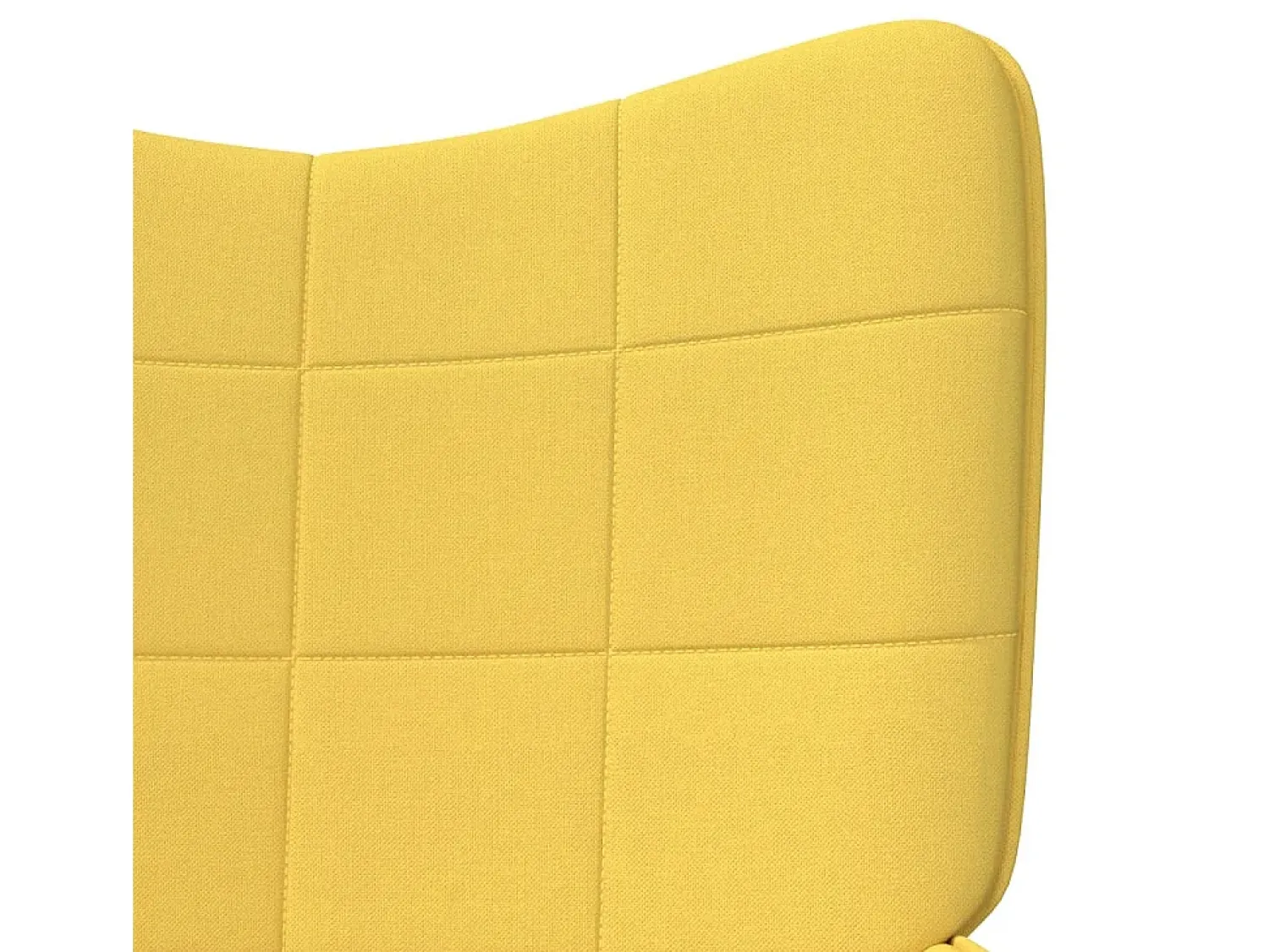 Discount Poltrona de descanso tecido mostarda PT185900 Amarelo