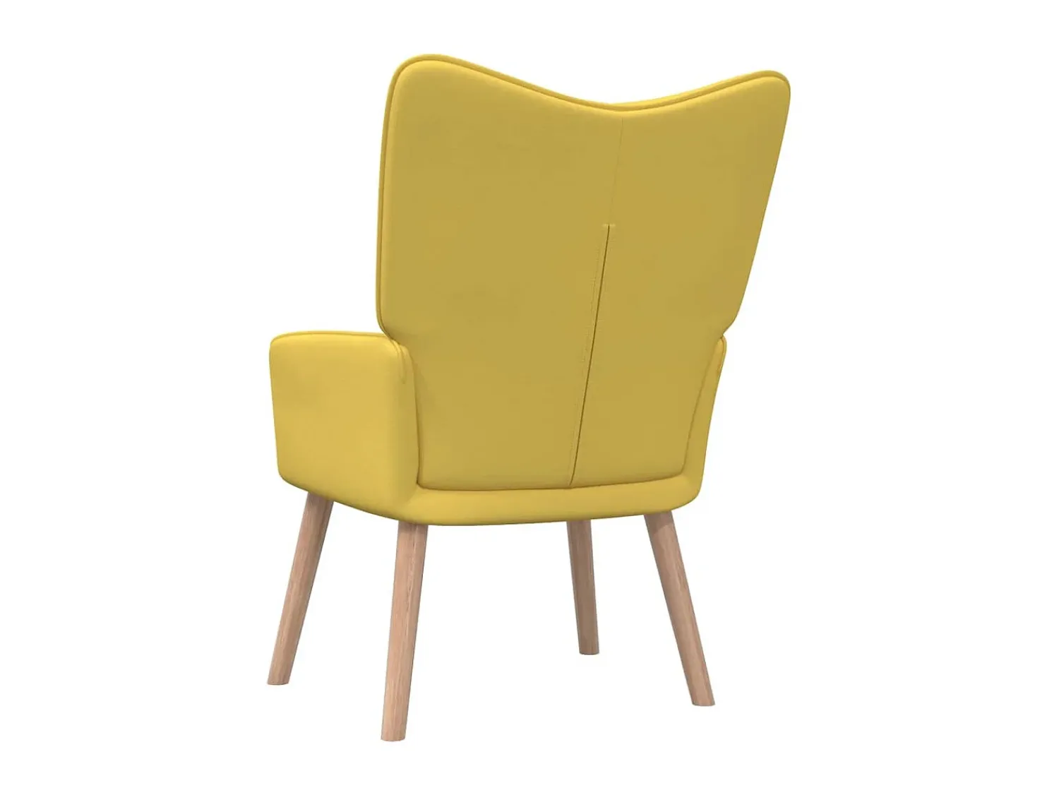 Discount Poltrona de descanso tecido mostarda PT185900 Amarelo