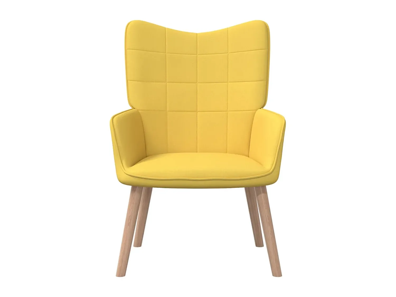 Discount Poltrona de descanso tecido mostarda PT185900 Amarelo