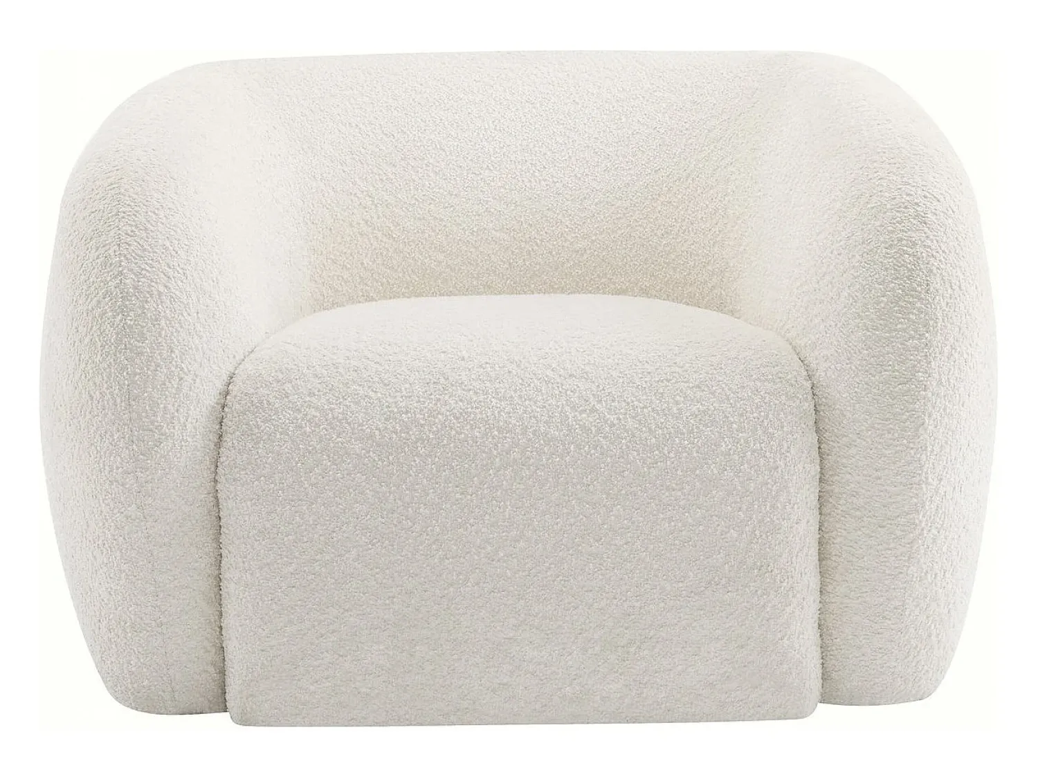 Poltrona*Habitat et jardin Poltrona de design "Washington" - Branca Branco