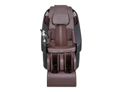 Poltrona* Poltrona de Massagem SucceBuy 3D Shiatsu SL Rail Zero Gravity, 10-18 Modos, Aquecimento, Alto-falante Bluetooth, 160 kg Castanho