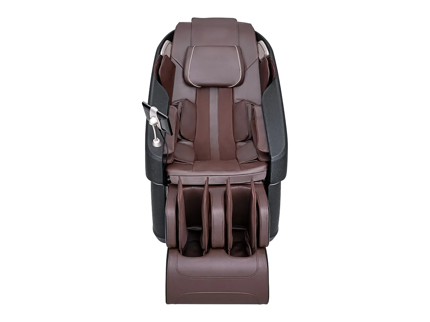 Poltrona* Poltrona de Massagem SucceBuy 3D Shiatsu SL Rail Zero Gravity, 10-18 Modos, Aquecimento, Alto-falante Bluetooth, 160 kg Castanho