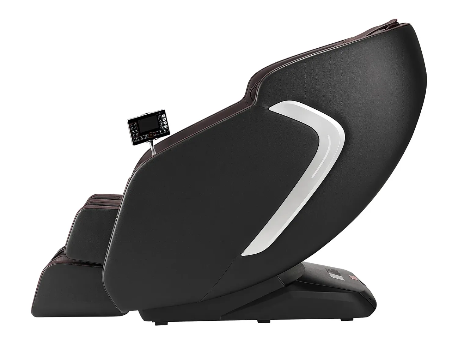 Poltrona de Massagem SucceBuy com Calha SL, Poltrona de Relaxamento e Massagem Reclinável 4D, Zero Gravity, Modo de Alongamento para Ioga, com Voz de IA^ Poltrona