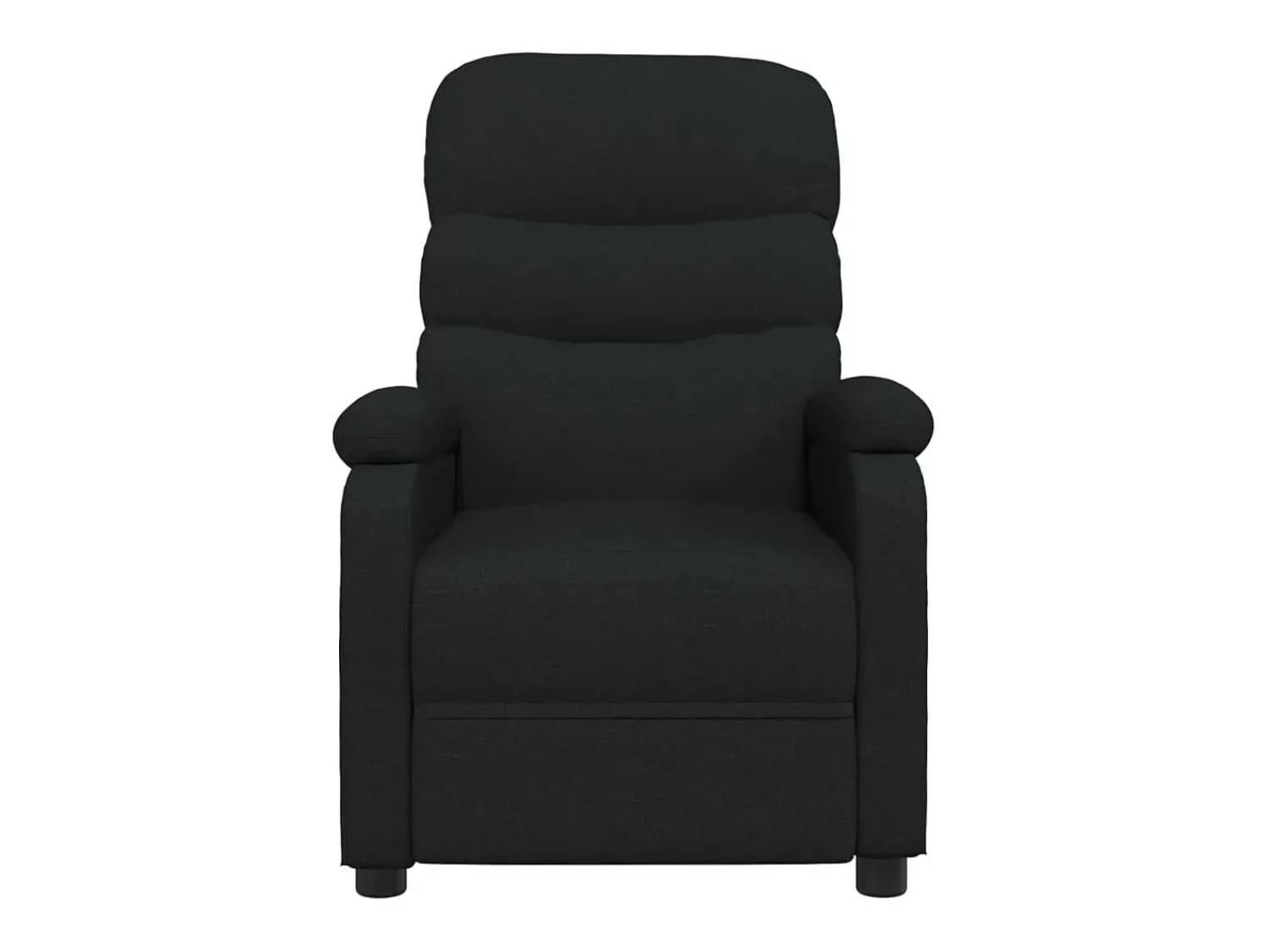 vidaxl Poltrona de massagens elétrica tecido^ Poltrona