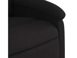 Poltrona* Poltrona de massagens reclinável tecido SHL590331 Preto
