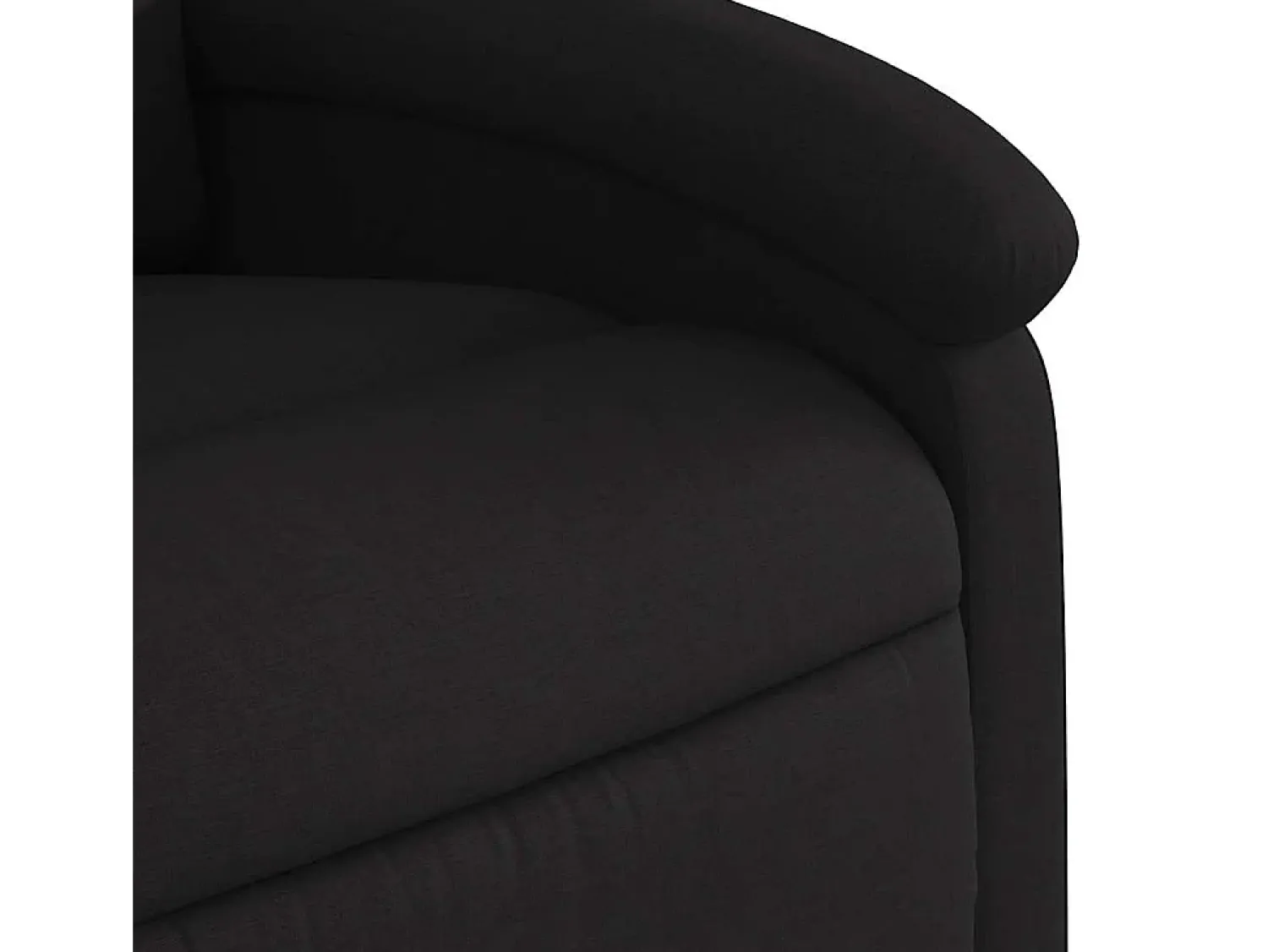 Poltrona* Poltrona de massagens reclinável tecido SHL590331 Preto