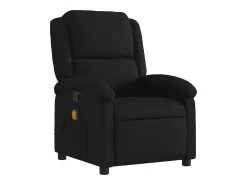 Poltrona* Poltrona de massagens reclinável tecido SHL590331 Preto