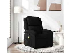 Poltrona* Poltrona de massagens reclinável tecido SHL590331 Preto