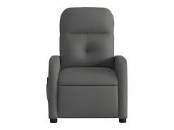 Poltrona* Poltrona de massagens reclinável tecido cinzento-escuro SHL874289 Cinza antracite