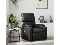 Poltrona de massagens reclinável couro artificial SHL652992^ Poltrona