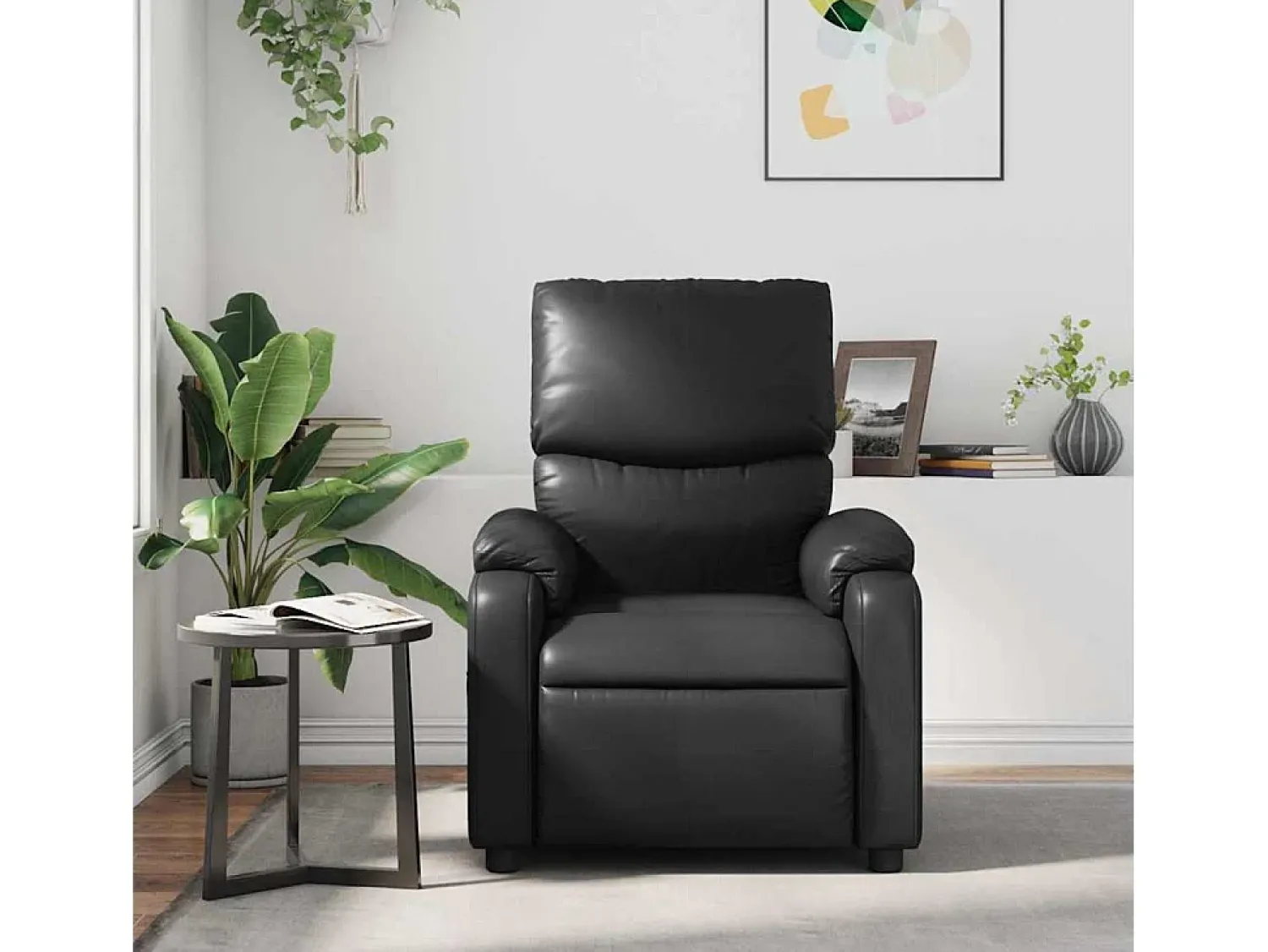 Poltrona de massagens reclinável couro artificial SHL652992^ Poltrona