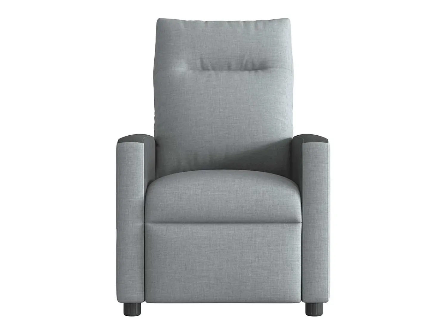 Poltrona| Poltrona de massagens reclinável elétrica tecido -claro SHL9172 Cinzento