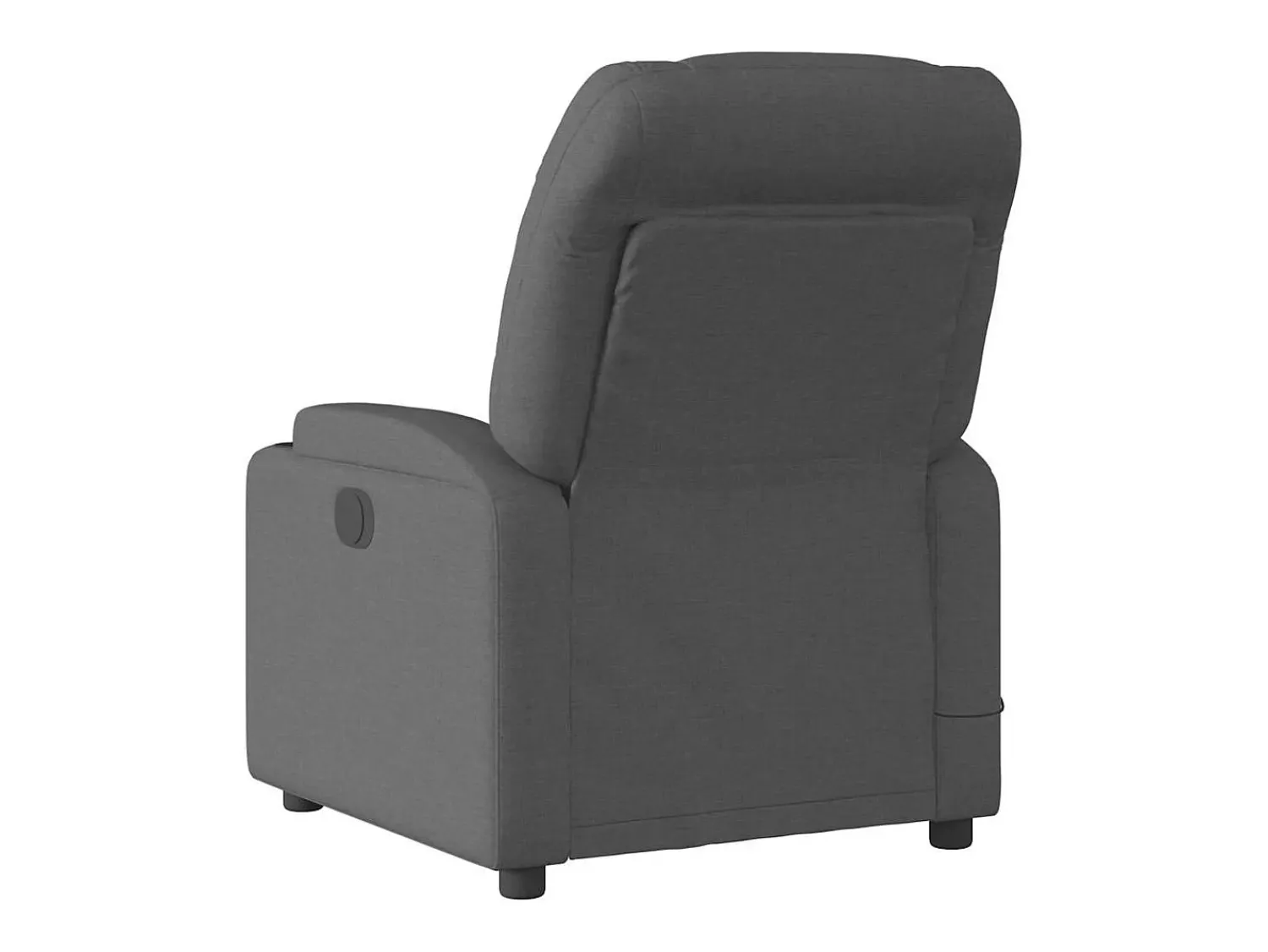 Poltrona| Poltrona de massagens reclinável tecido cinzento-escuro SHL14483 Cinza antracite