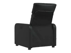 Poltrona* Poltrona de massagens reclinável couro artificial SHL477853 Preto