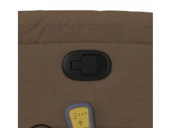 Discount Poltrona de massagens reclinável tecido SHL685171 Castanho