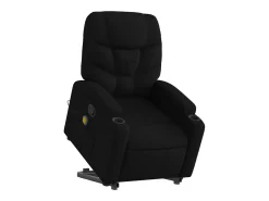 Poltrona| Poltrona de massagens reclinável elevatória tecido SHL573136 Preto