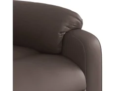 Poltrona de massagens reclinável couro artificial SHL24826^ Poltrona
