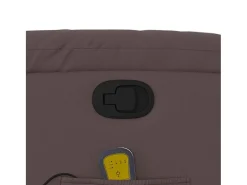 Poltrona de massagens reclinável couro artificial SHL24826^ Poltrona