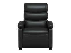 Poltrona* Poltrona de massagens reclinável couro artificial SHL489240 Preto
