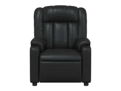 Poltrona* Poltrona de massagens reclinável couro artificial SHL455929 Preto