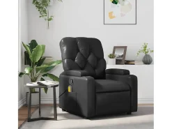 Poltrona de massagens reclinável couro artificial SHL825670^ Poltrona