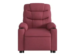 Discount Poltrona de massagens reclin. elevatória tecido tinto SHL571220 Vermelho
