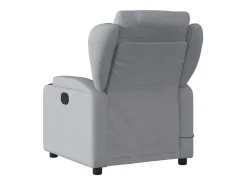 Online Poltrona de massagens reclinável tecido -claro SHL76888 Cinzento