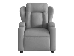 Online Poltrona de massagens reclinável tecido -claro SHL76888 Cinzento