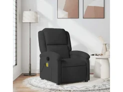 Poltrona| Poltrona de massagens reclinável veludo SHL438213 Preto