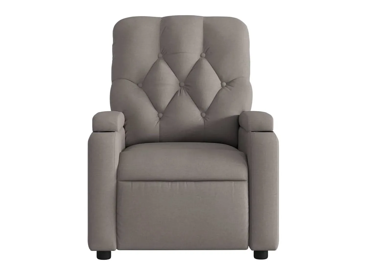 Poltrona* Poltrona de massagens reclinável tecido cinzento-acastanhado SHL971750 Taupe