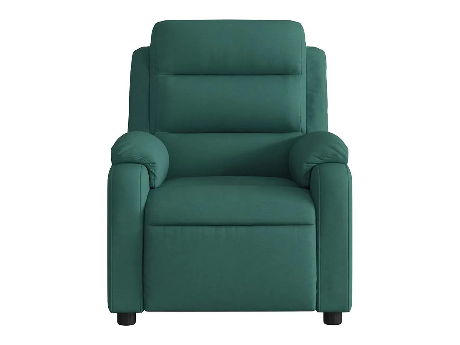 Clearance Poltrona de massagens reclinável tecido verde-escuro SHL100373 Verde pinho
