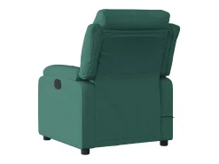 Clearance Poltrona de massagens reclinável tecido verde-escuro SHL100373 Verde pinho
