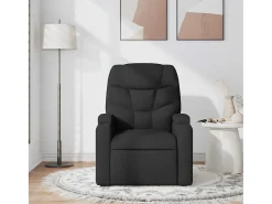 Poltrona| Poltrona de massagens reclinável tecido SHL190559 Preto