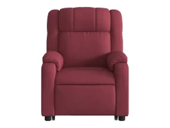 Poltrona de massagens reclin. elevatória tecido tinto SHL802014^ Poltrona