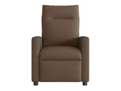 Poltrona* Poltrona de massagens reclinável elétrica tecido SHL976424 Castanho