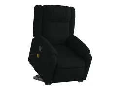 Poltrona de massagens reclinável elevatória tecido SHL86490^ Poltrona