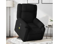 Poltrona de massagens reclinável elevatória tecido SHL86490^ Poltrona