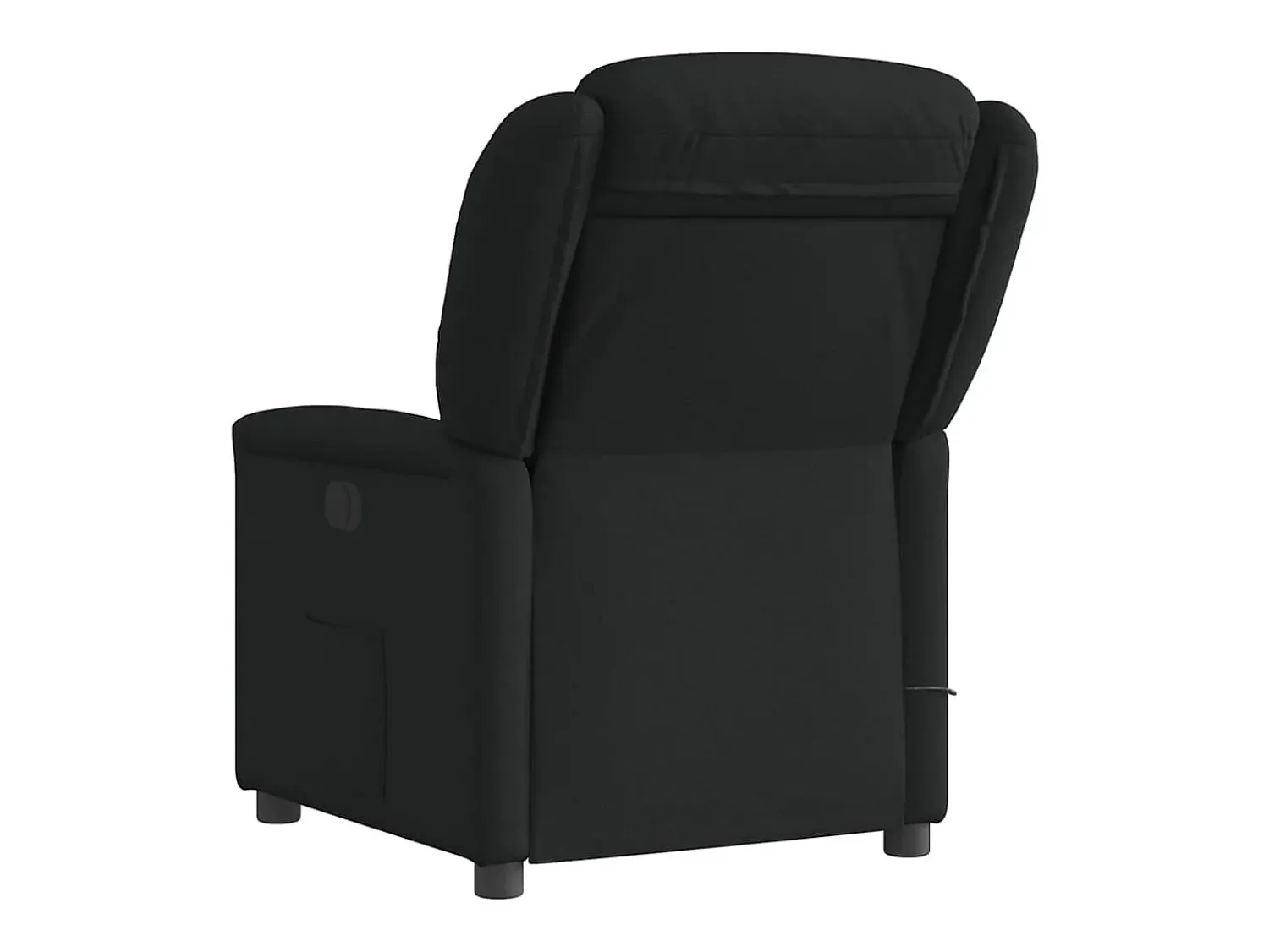 Poltrona* Poltrona de massagens reclinável tecido SHL109123 Preto