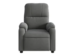 Poltrona| Poltrona de massagens reclinável tecido microfibra cinza-escuro SHL739959 Cinza antracite