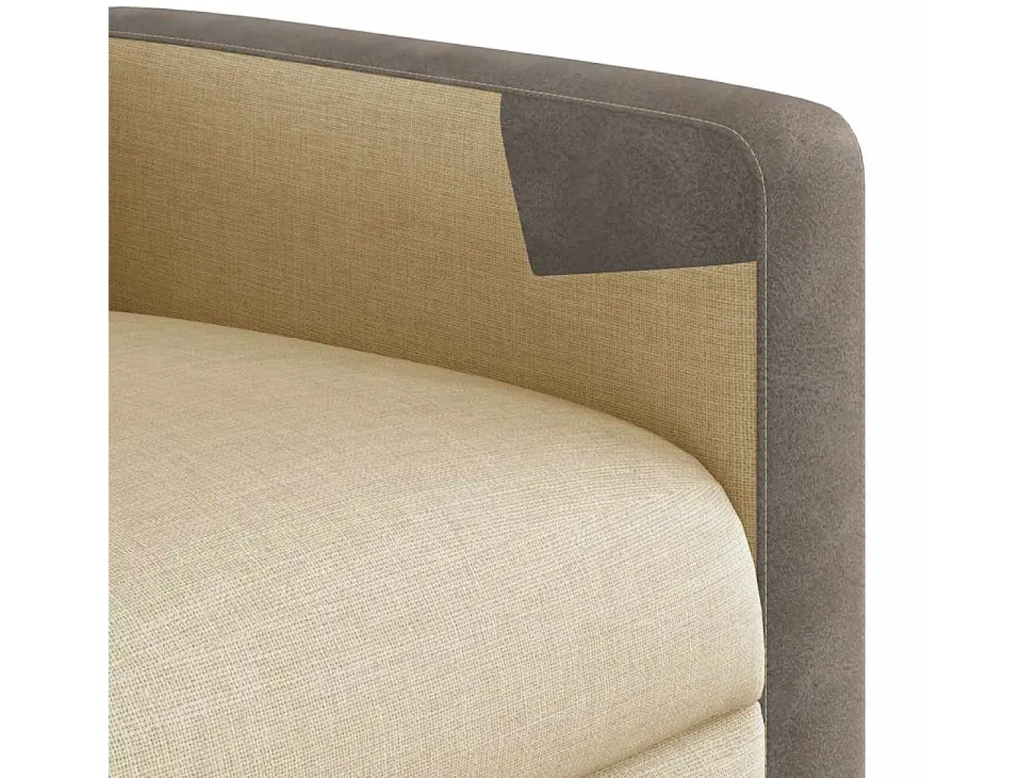 Poltrona| Poltrona de massagens reclinável tecido cor SHL687915 Creme