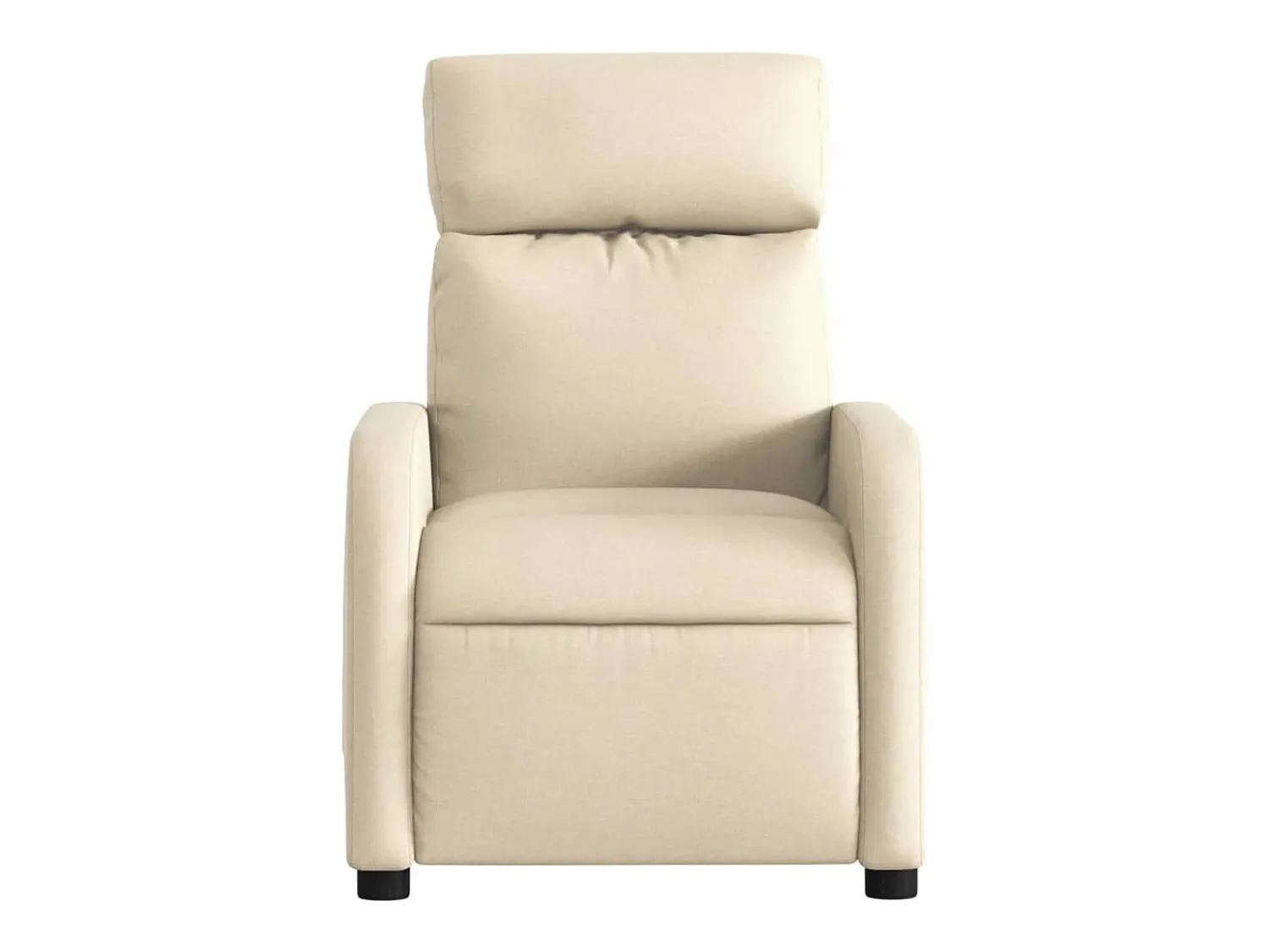 Poltrona* Poltrona de massagens reclinável tecido cor SHL414149 Creme